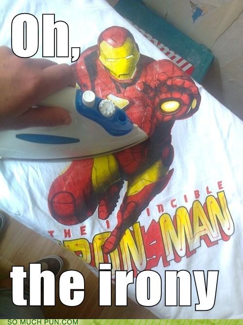 Puns ironing Funny Puns Pun Pictures Cheezburger