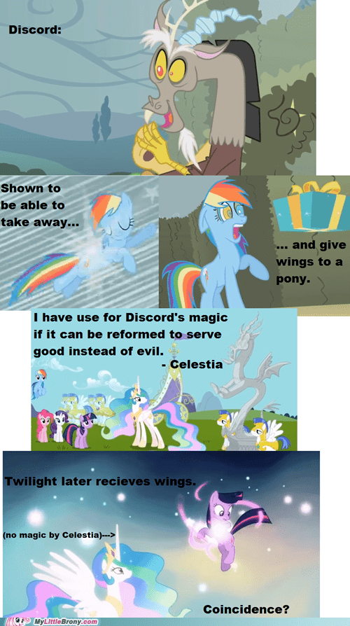 Discord Alicorn Theory - My Little Brony - my little pony 