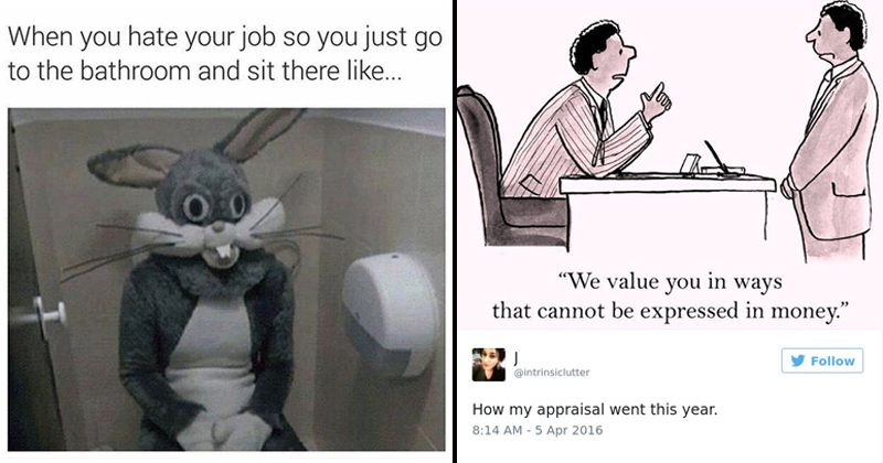 27 Funny Memes About Being Bored at Work or Home