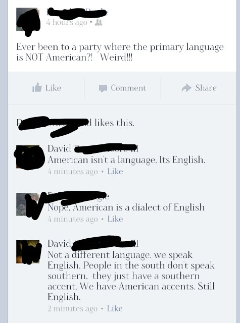 'Murica Speaks 'Murican! - Failbook - Failing On Facebook