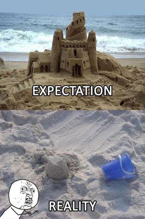 Sand Castles Never Work Out - Memebase - Funny Memes