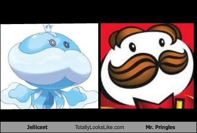 Jellicent Totally Looks Like Mr. Pringles - Totally Looks Like