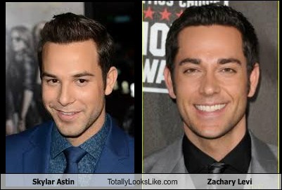 Skylar Astin Totally Looks Like Zachary Levi - Totally Looks Like