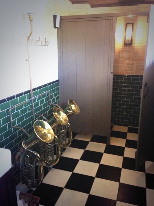 3 Piece Urinal Band for a Musical Interlude Music Music FAILS