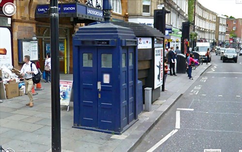 Google Maps Has Caught Sight of the TARDIS! - Doctor Who - Doctor Who