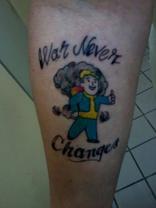 A Bad Tattoo Never Changes - Ugliest Tattoos - funny tattoos | bad