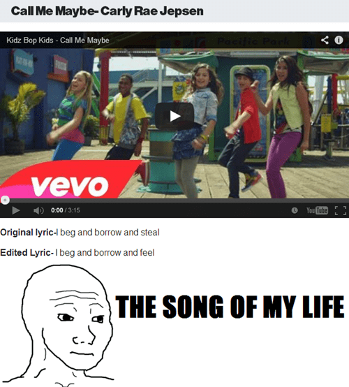 Funny kidz bop discount songs