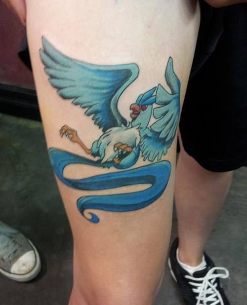 This Articuno Tattoo is Majestic Pokémemes Pokémon, Pokémon GO