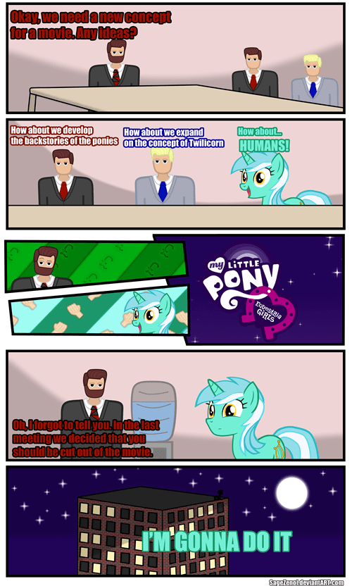 What if Lyra Invented Equestria Girls? - My Little Brony 