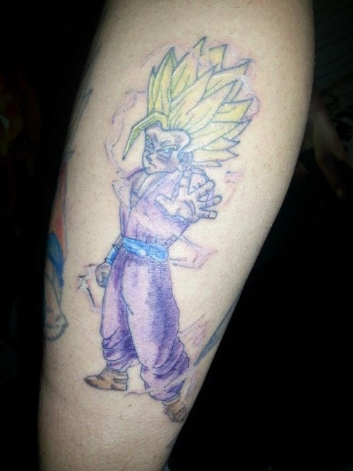 Ugliest Tattoos - Dragon Ball Z - Bad tattoos of horrible fail