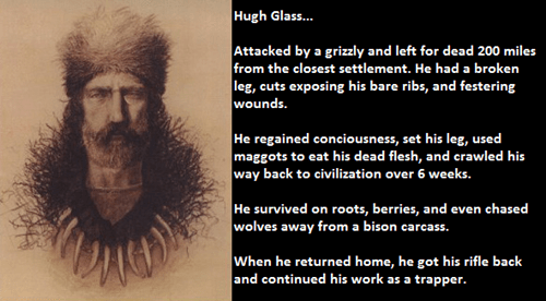 The Manliest Man to Ever Exist: Hugh Glass - WIN! - epic win photos