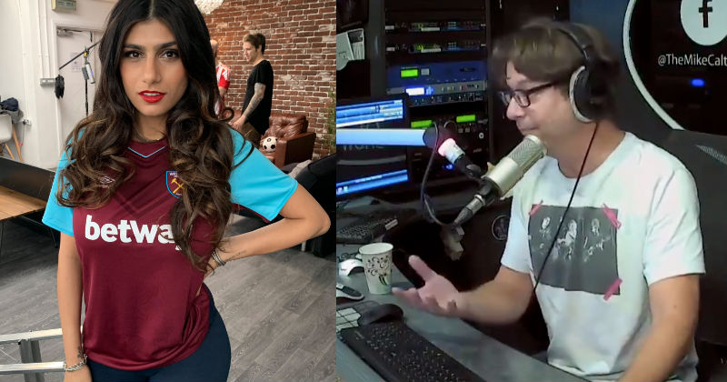 800px x 420px - Mia Khalifa Cusses Out Radio Show Host For Introducing Her ...