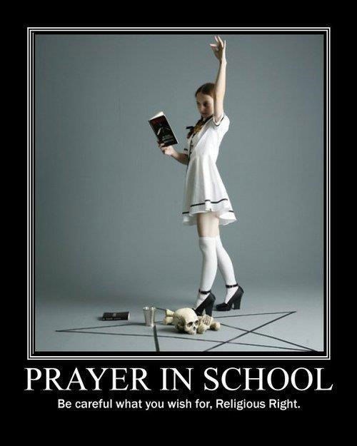 What Is She Praying For? Very Demotivational Demotivational Posters