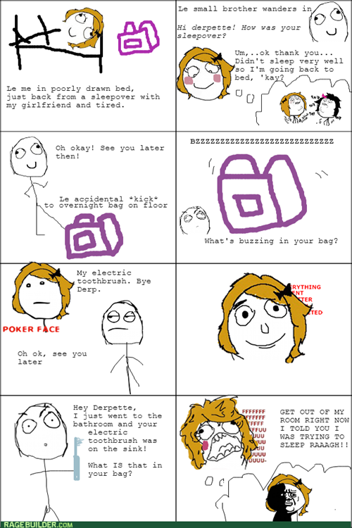 I Meant My OTHER Electric Toothbrush! Rage Comics rage comics