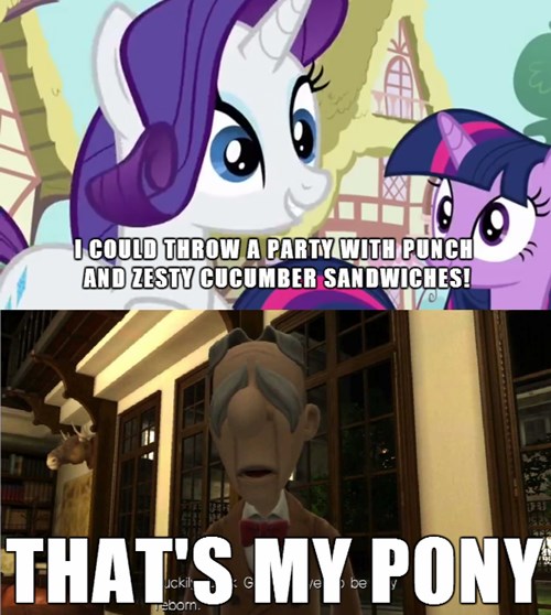 Professor Pickle Loves Cucumber Sandwiches My Little Brony my