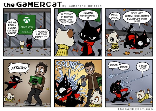 the GaMERCaT :: Cats  Gamer cat, Cat comics, Funny games