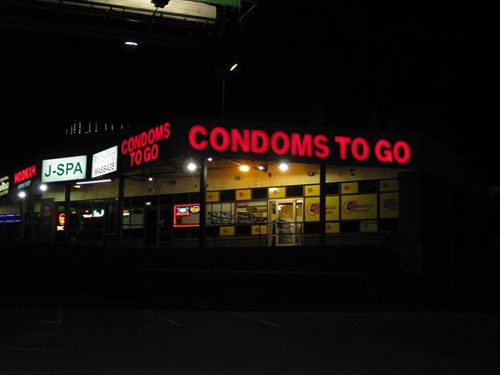 condoms to go