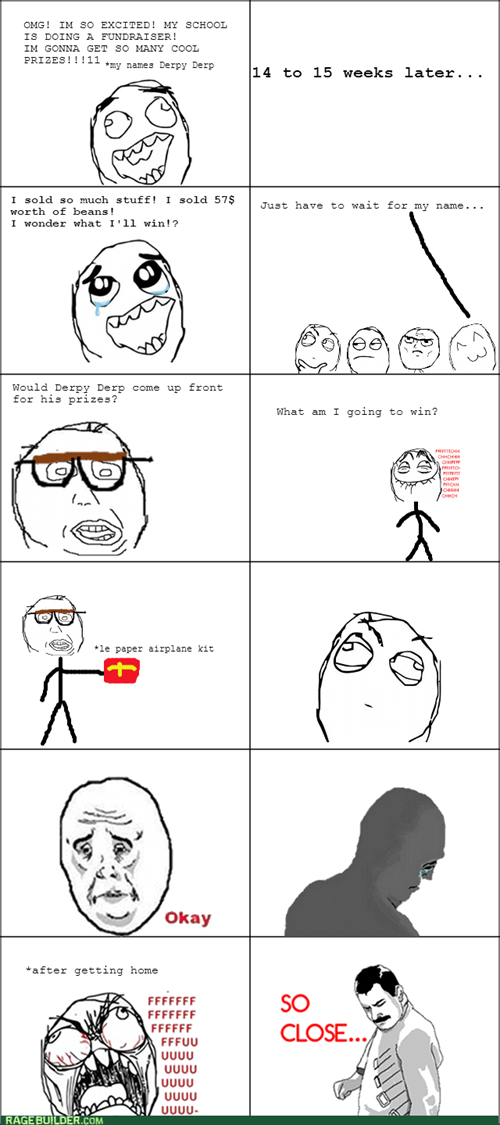 School Fundraiser Rage - Rage Comics - rage comics