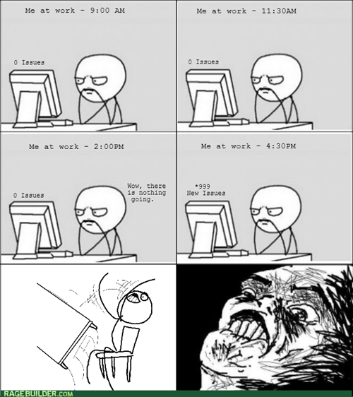 Rage Comics - table flipping - Rage Comics - rage comics - Cheezburger