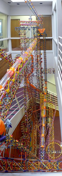 biggest knex roller coaster