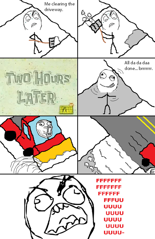 Shovel vs. Plow Rage Comics rage comics
