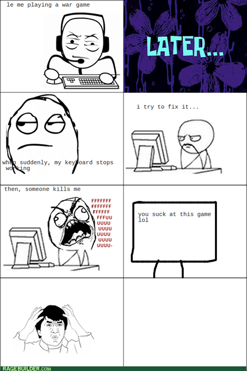 But It's Not My Fault! - Rage Comics - rage comics