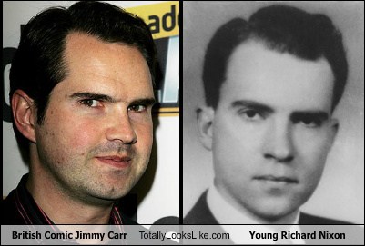 British Comic Jimmy Carr Totally Looks Like Young Richard ...