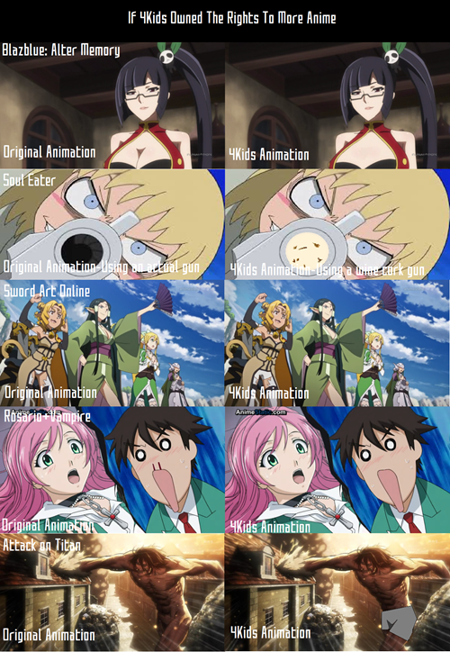 4Kids Masters of Unnecessary Edits Cartoons & Anime Anime Cartoons Anime Memes