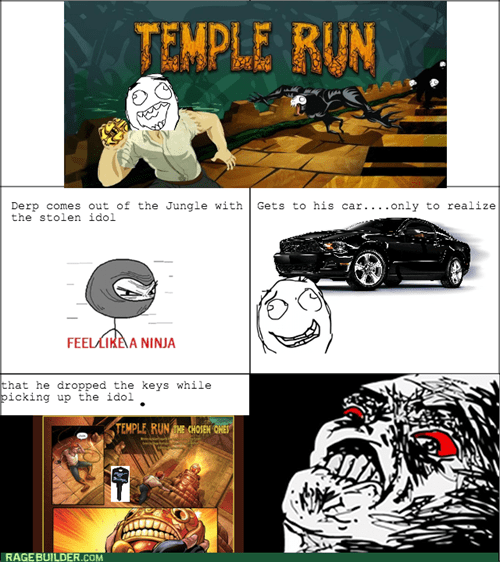 rage comics temple run rage comics rage comics cheezburger memebase cheezburger