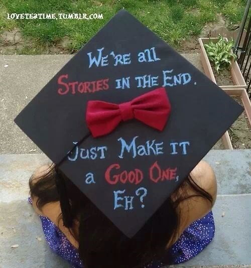 The Perfect Creative Writing Major Graduation Cap - Doctor Who - Doctor