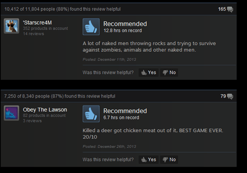 Found Some Funny Reviews for Rust - Video Games - video game memes ...