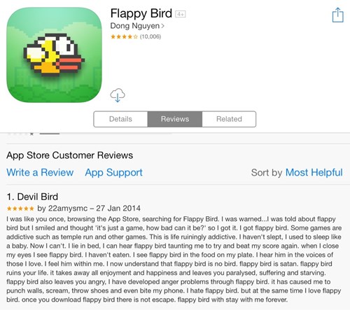 Flappy Bird - release date, videos, screenshots, reviews on RAWG