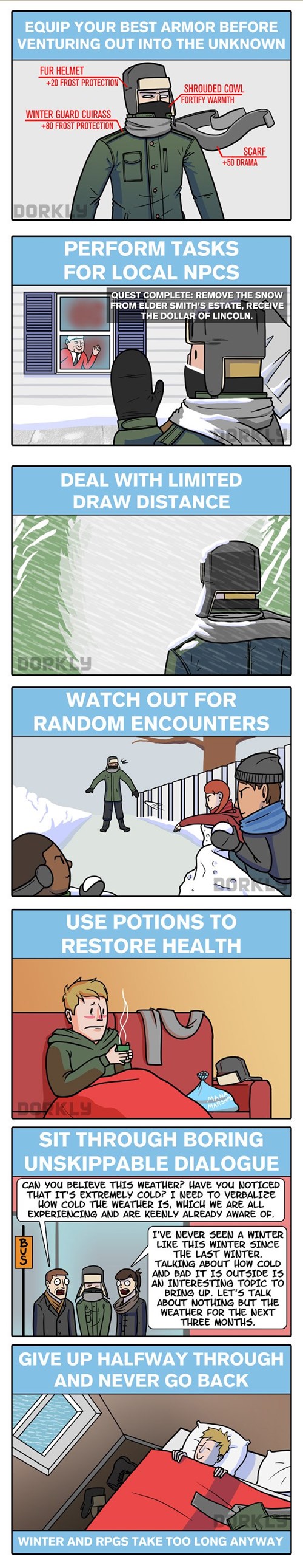 Winter is Like Being in an RPG - Video Games - video game memes, Pokémon GO