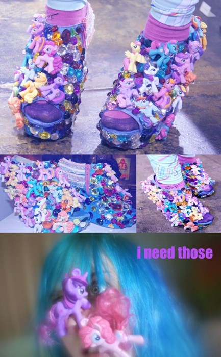 My Little Brony - shoes - my little pony, friendship is 