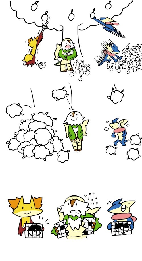 Speedy Greninja, Tough Chesnaught and Smart Delphox - Pokémemes - Pokémon,  Pokémon GO
