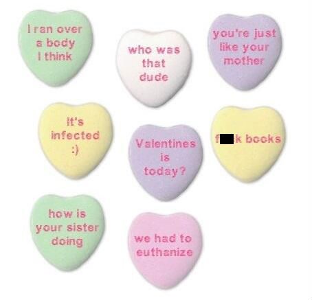 Honest Candy Hearts - Dating Fails - dating memes, dating fails, fail ...