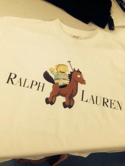 ralph wiggum ralph lauren shirt