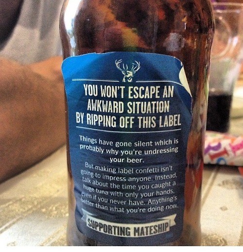 Stop Peeling Labels! After 12 funny pictures, party fails, party