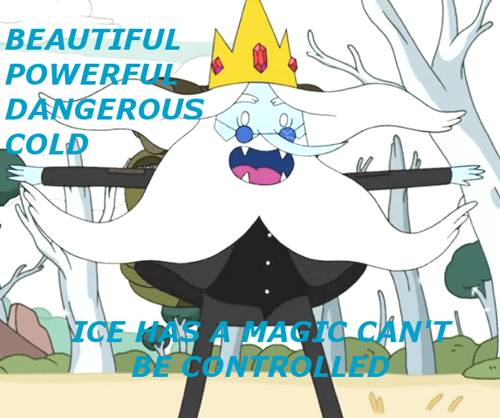 frozen adventure time crossover