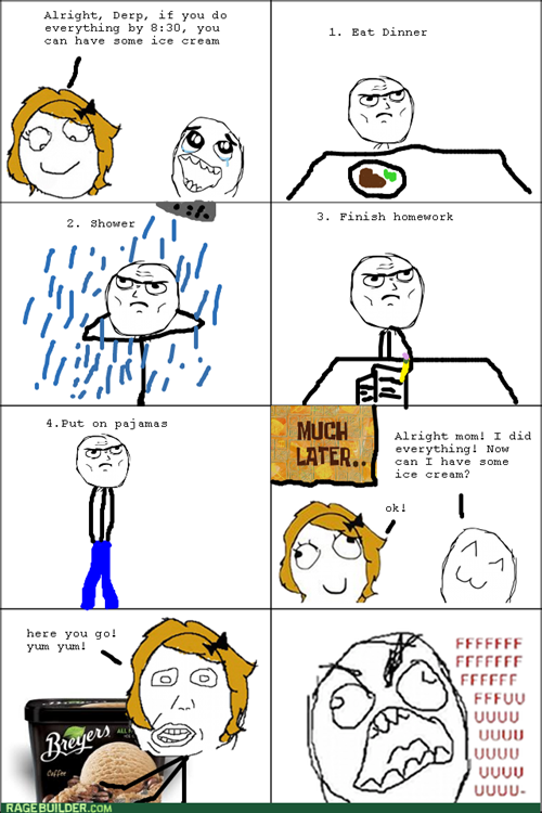 COFFEE Ice Cream? That Doesn't Count! Rage Comics rage comics