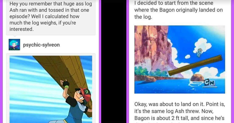 Clever Tumblr User Calculates The Exact Metric Of Ash Ketchum S Mind Boggling Strength Memebase Funny Memes