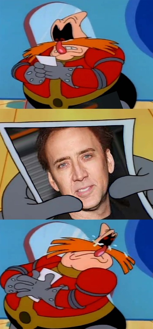 sonic nicolas cage