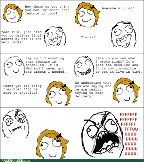 Developer Rage - Rage Comics - rage comics