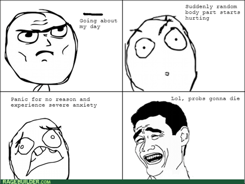 Pain+Anxiety=Bad - Rage Comics - rage comics