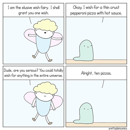 Reasonable Wishes - Web Comics - 4koma comic strip, webcomics, web comics