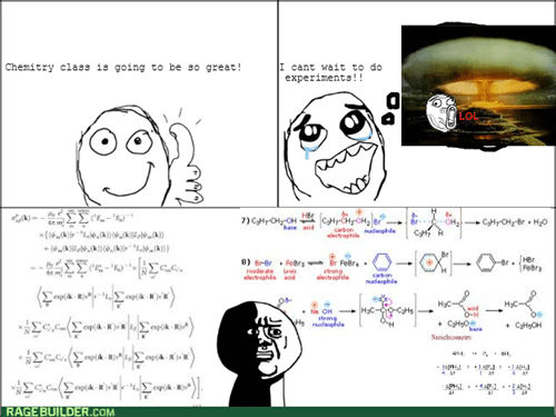 Rage Comics Chemistry Rage Comics Rage Comics Cheezburger