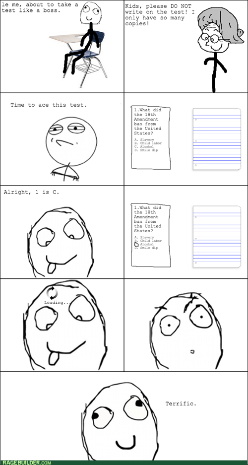 Rage Comics - school - Rage Comics - rage comics - Cheezburger