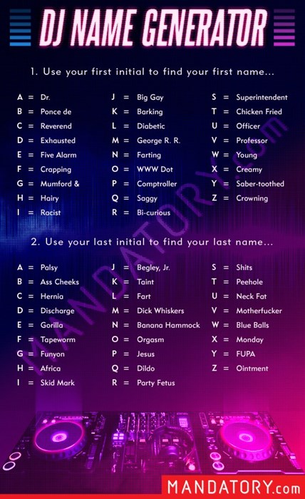 Cool Gamer Name Generator