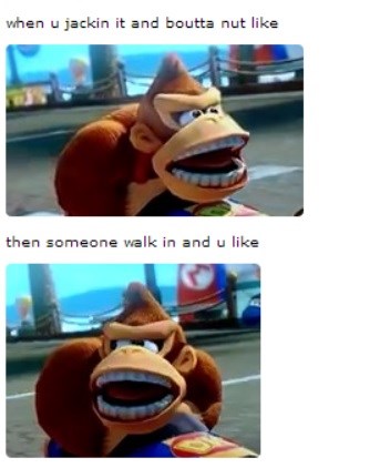 Donkey Kong Makes the Creepiest Faces - Video Games - video game memes ...