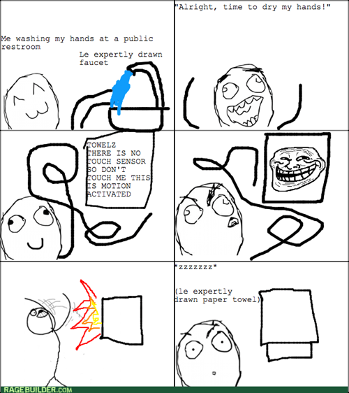 Paper Towels - Rage Comics - rage comics